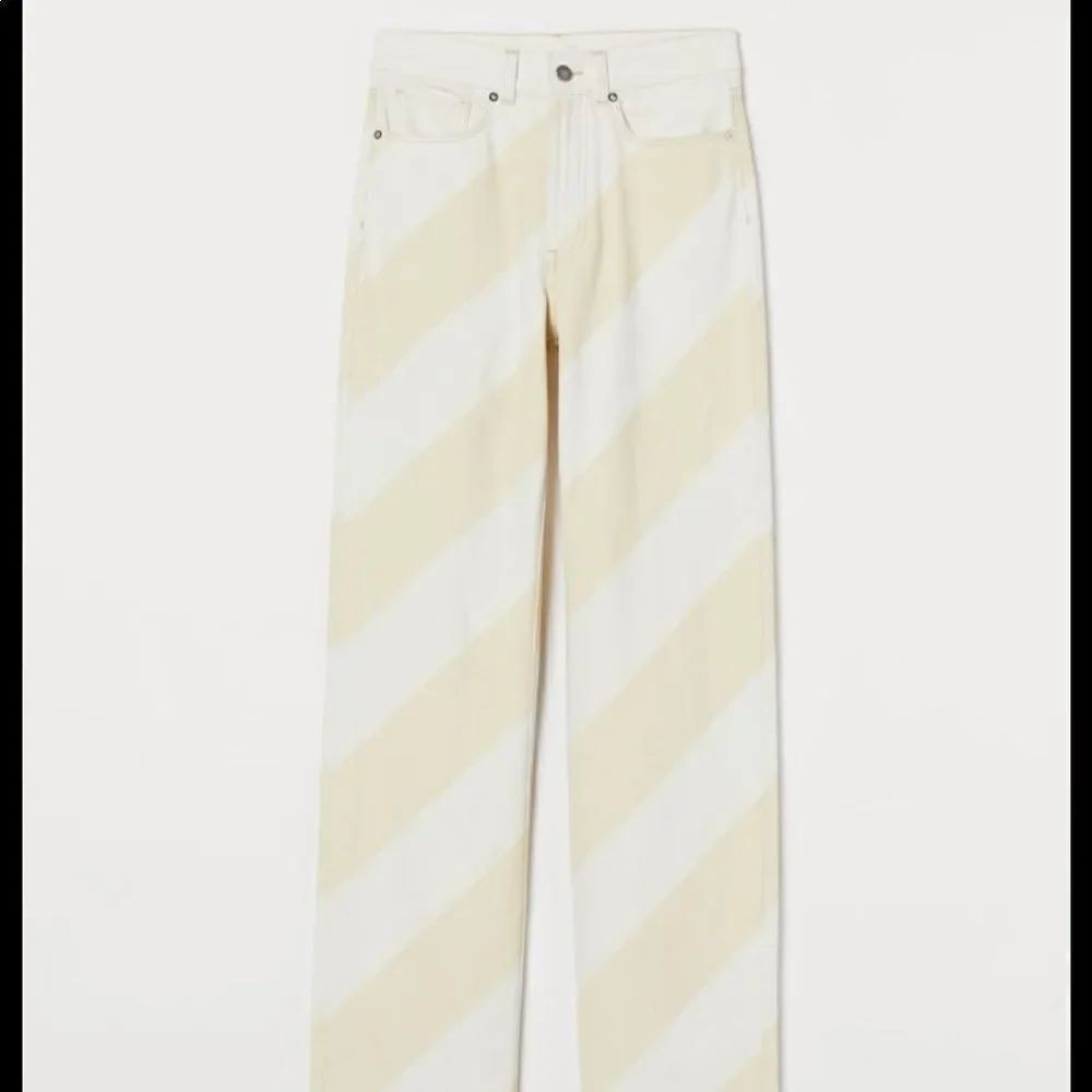 H&M Studio Collection Chevron Print Jeans NWT